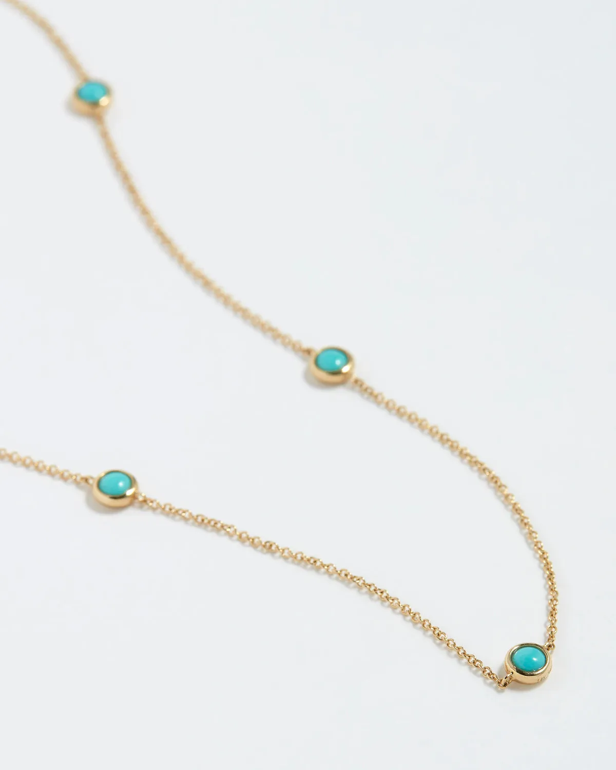 Gold Turquoise Necklace