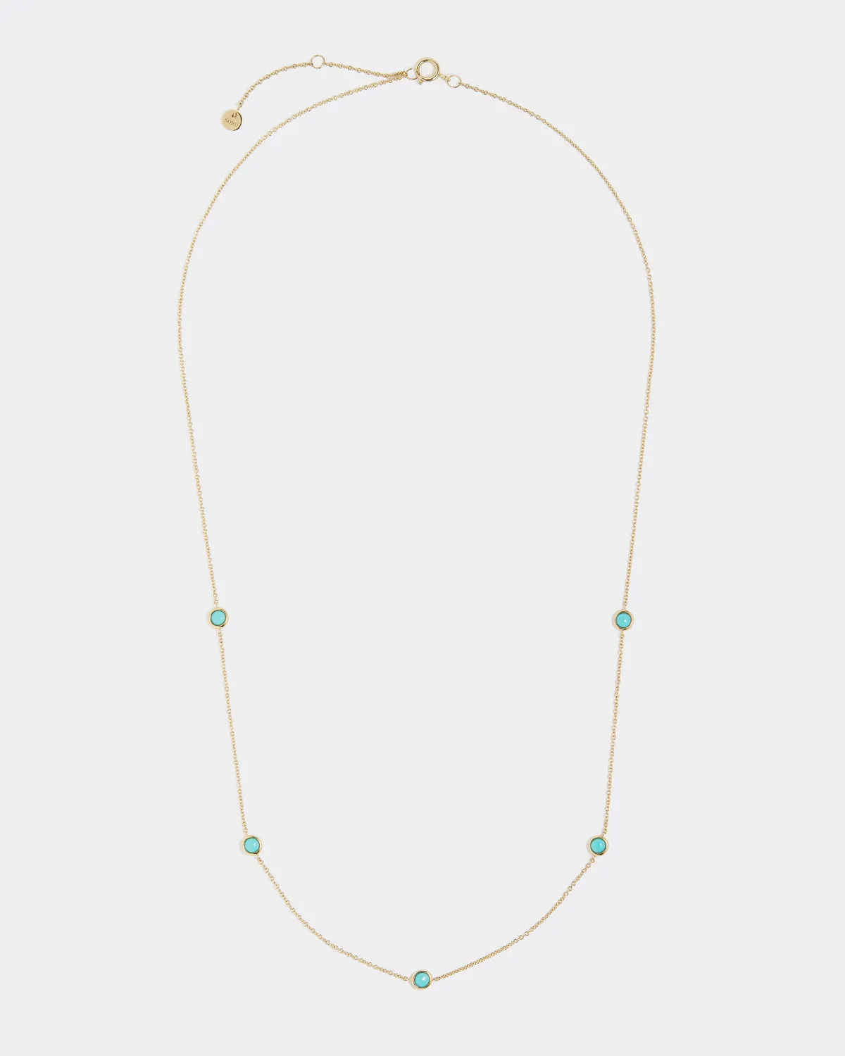 Gold Turquoise Necklace