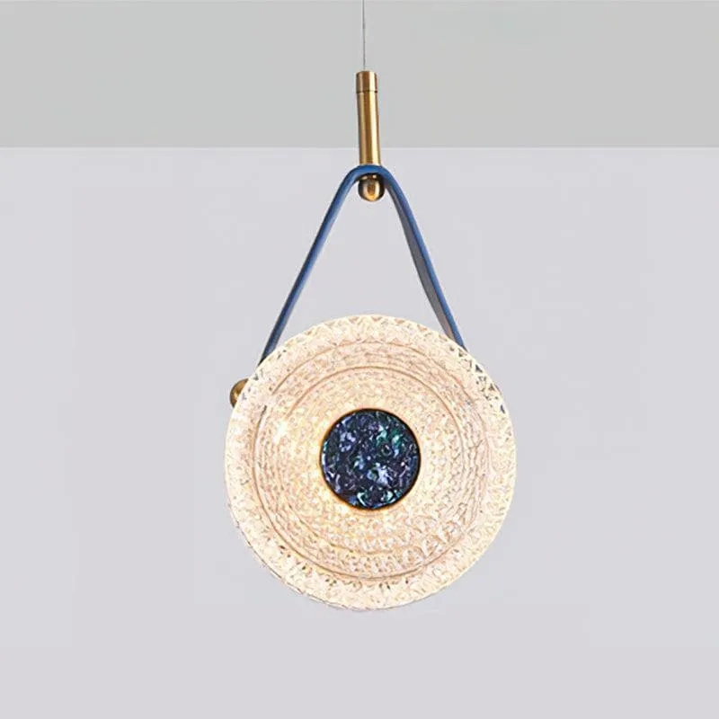 Gong pendant lamp