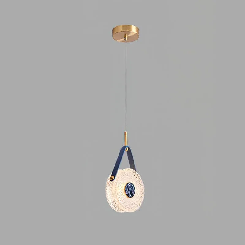 Gong pendant lamp