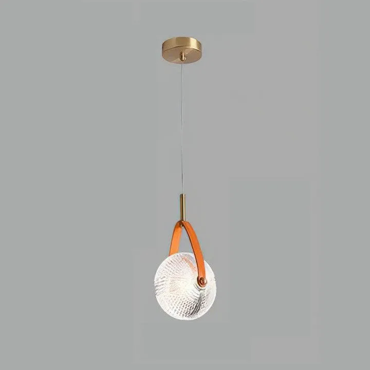Gong pendant lamp