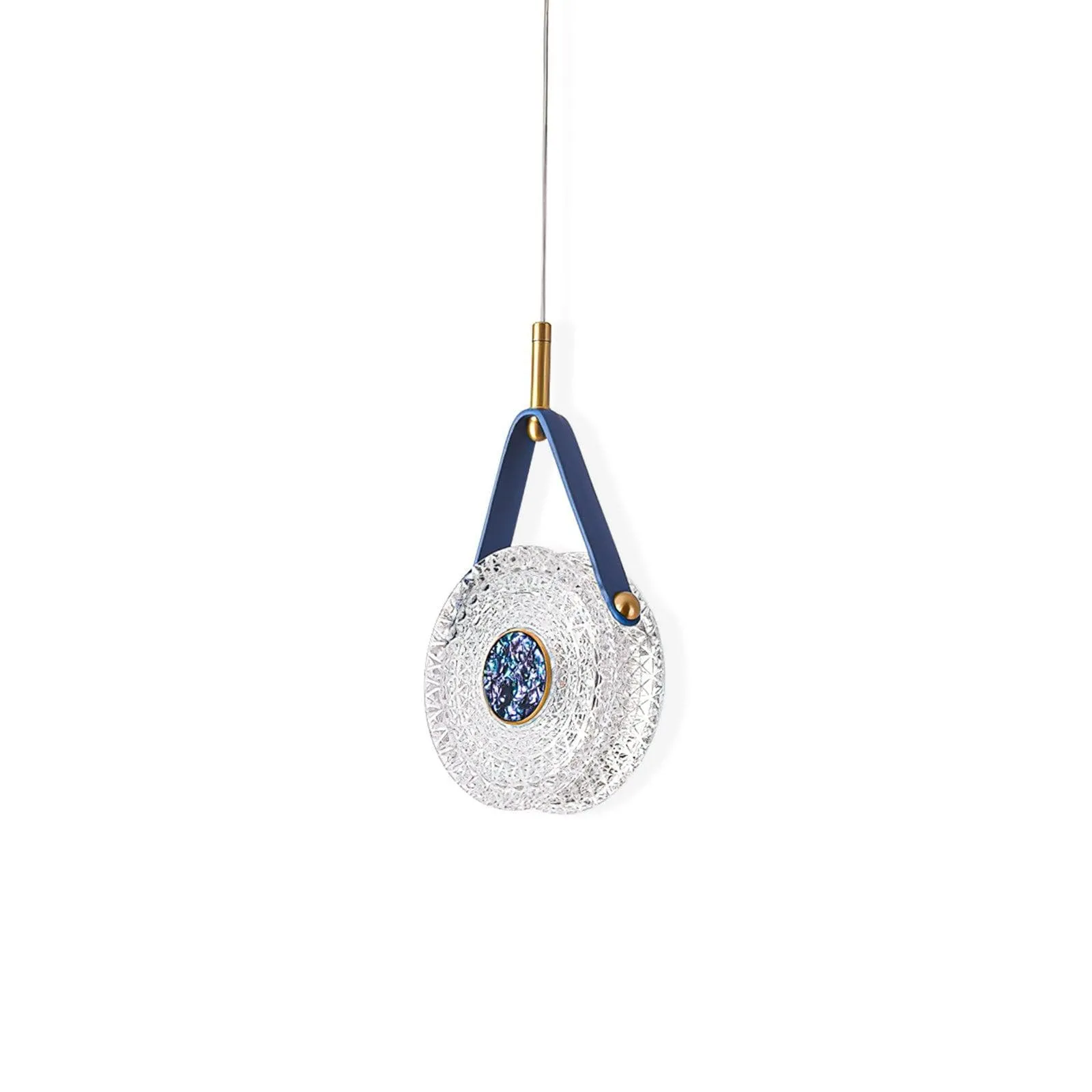 Gong pendant lamp
