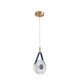 Gong pendant lamp