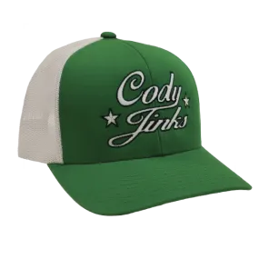 Green Cody Jinks Script Hat