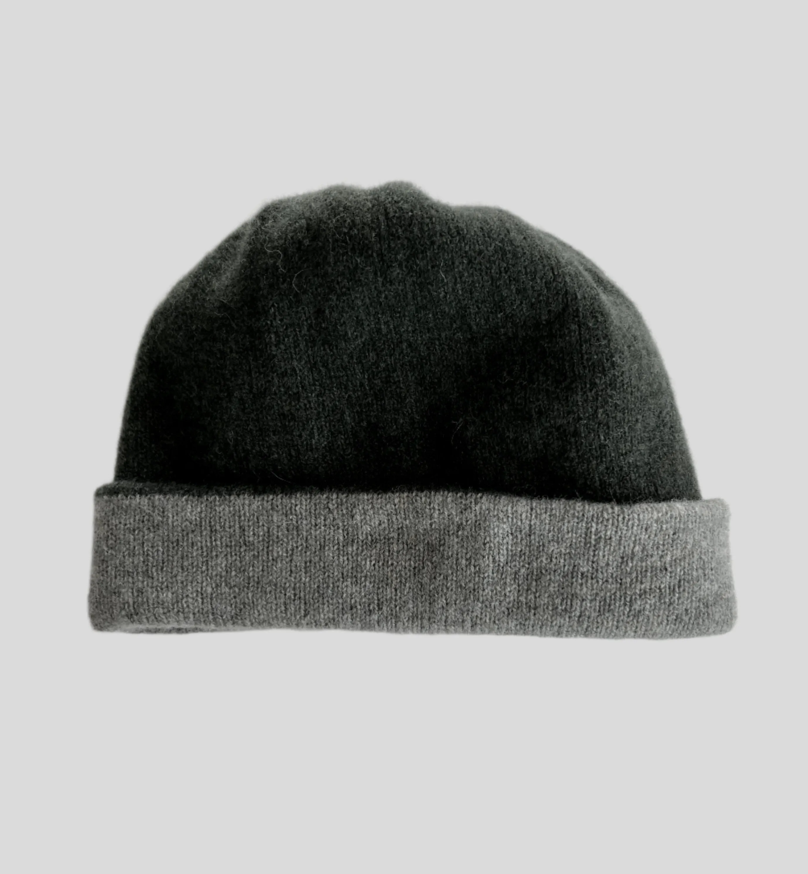 Hat - Reversible beanie hat soft lambswool