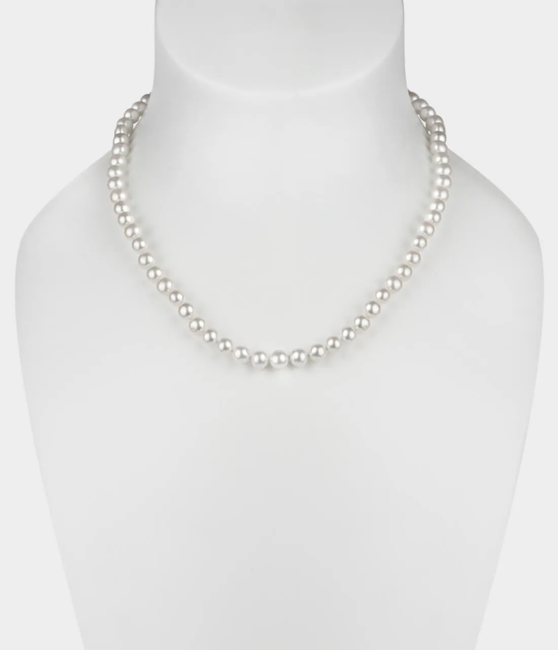 Hope Round Pearl Necklace
