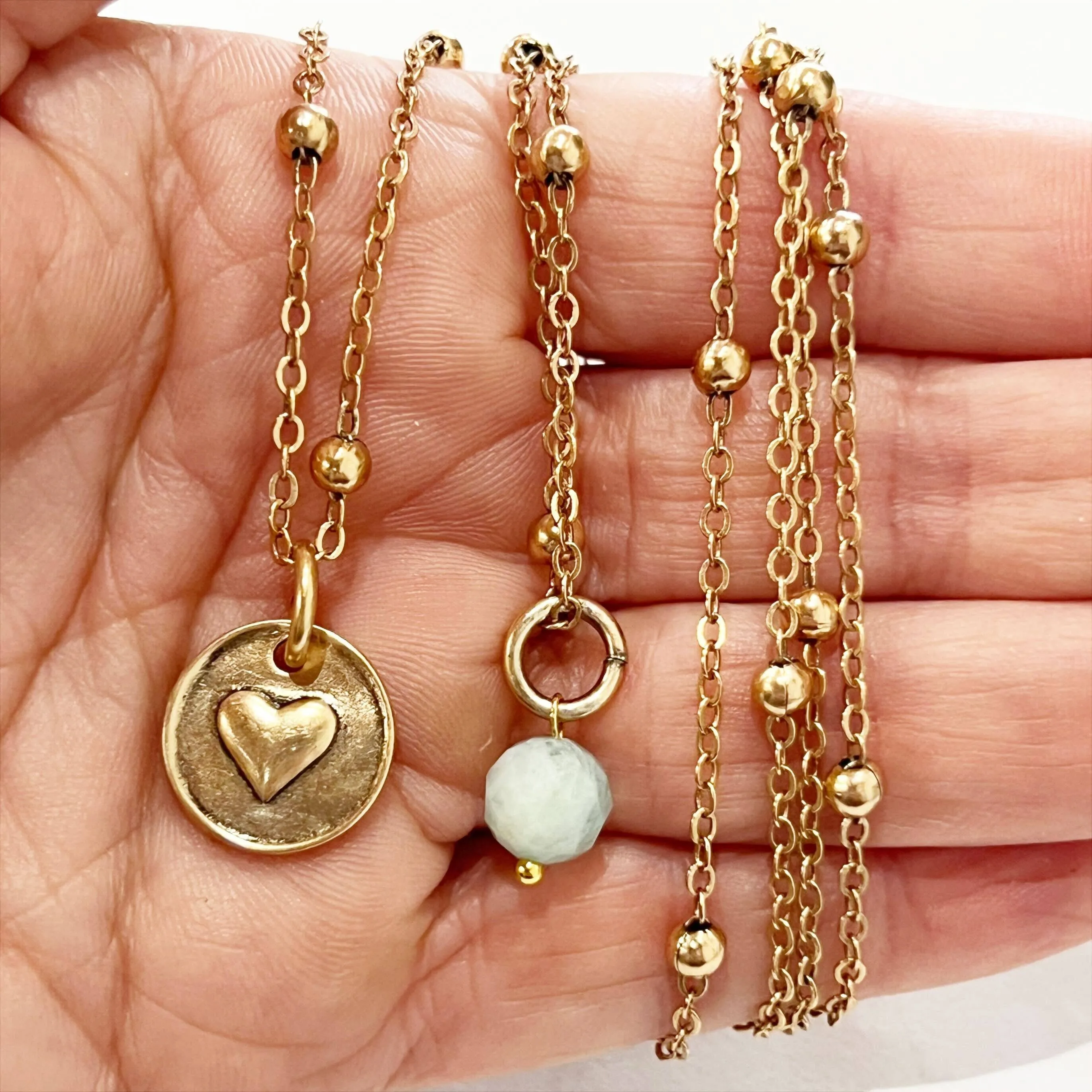 I AM ENOUGH | HEART | Dainty