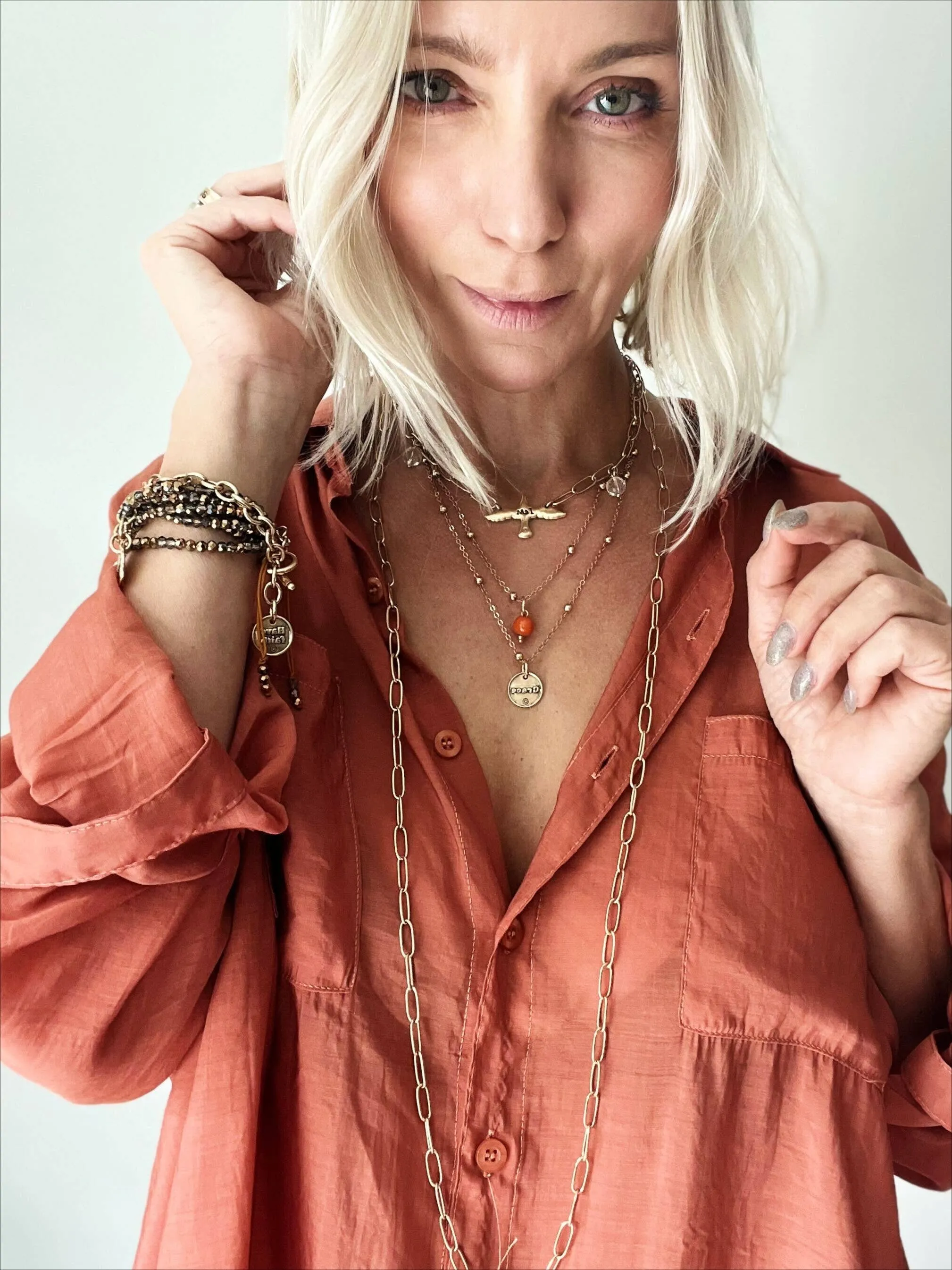 I AM ENOUGH | HEART | Dainty