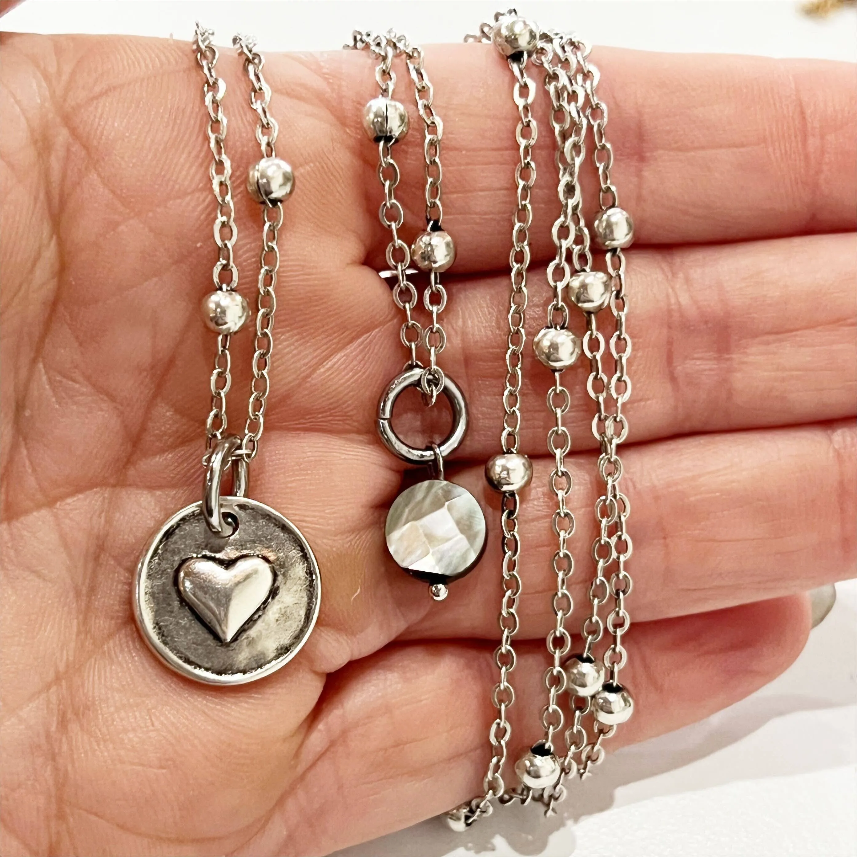 I AM ENOUGH | HEART | Dainty