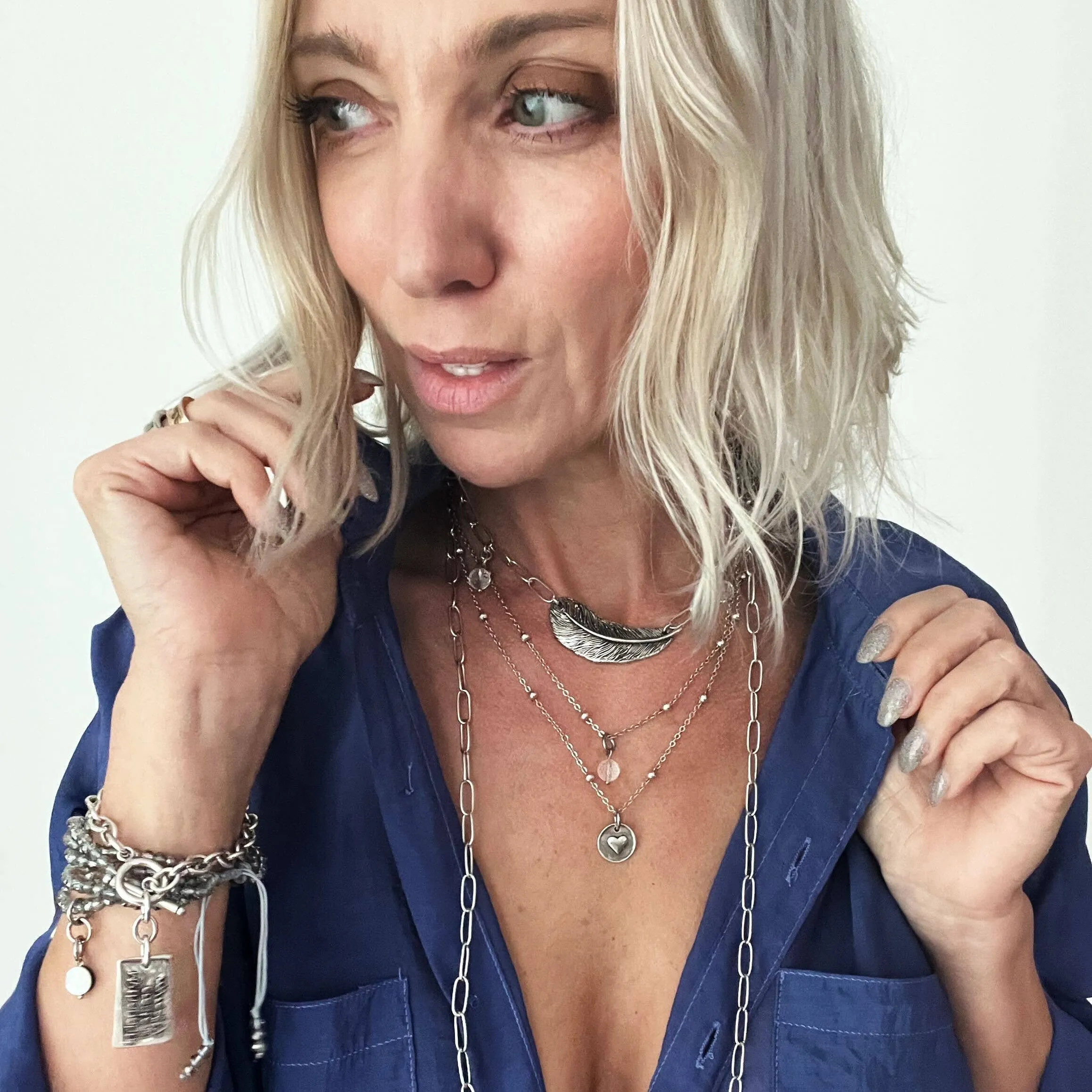 I AM ENOUGH | HEART | Dainty
