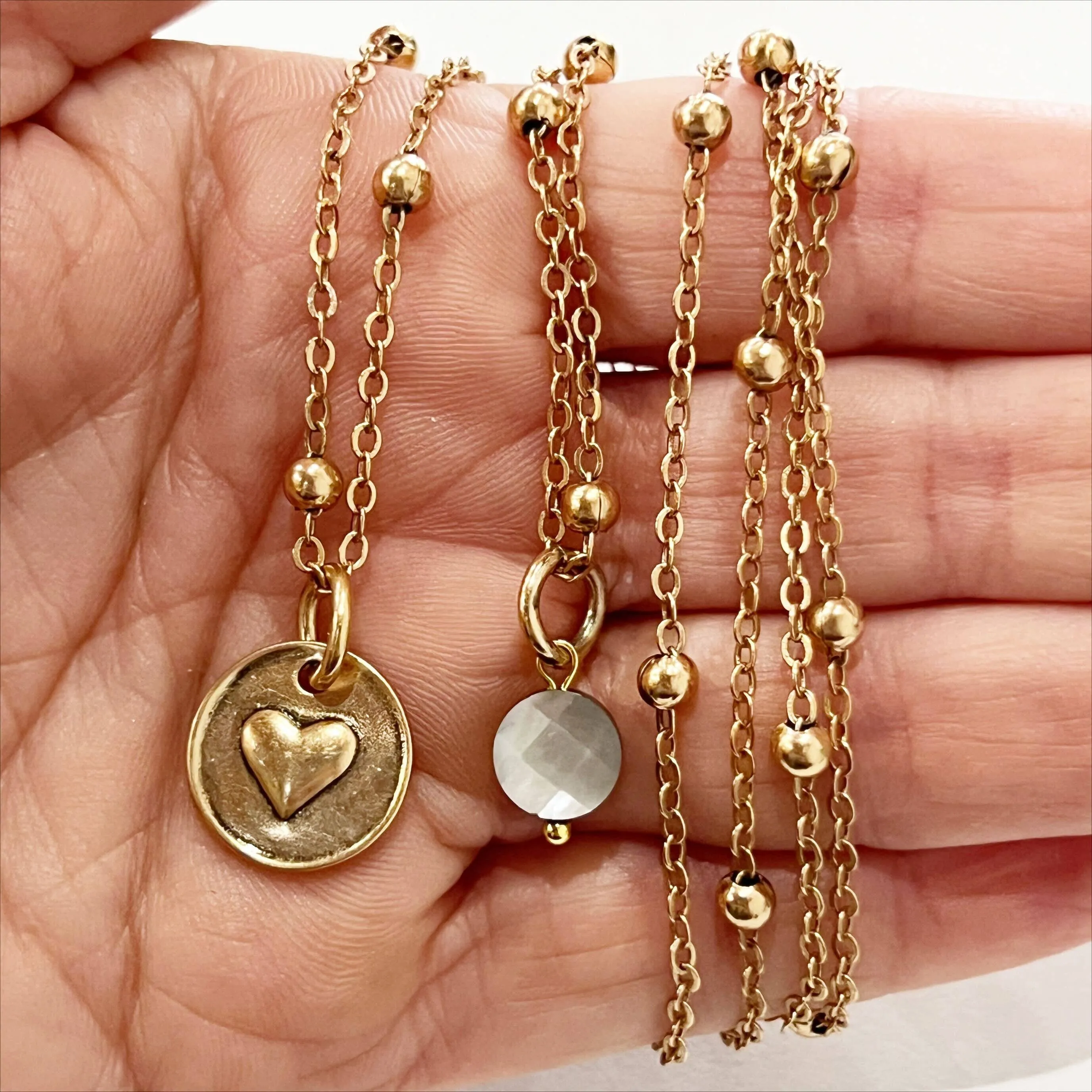 I AM ENOUGH | HEART | Dainty