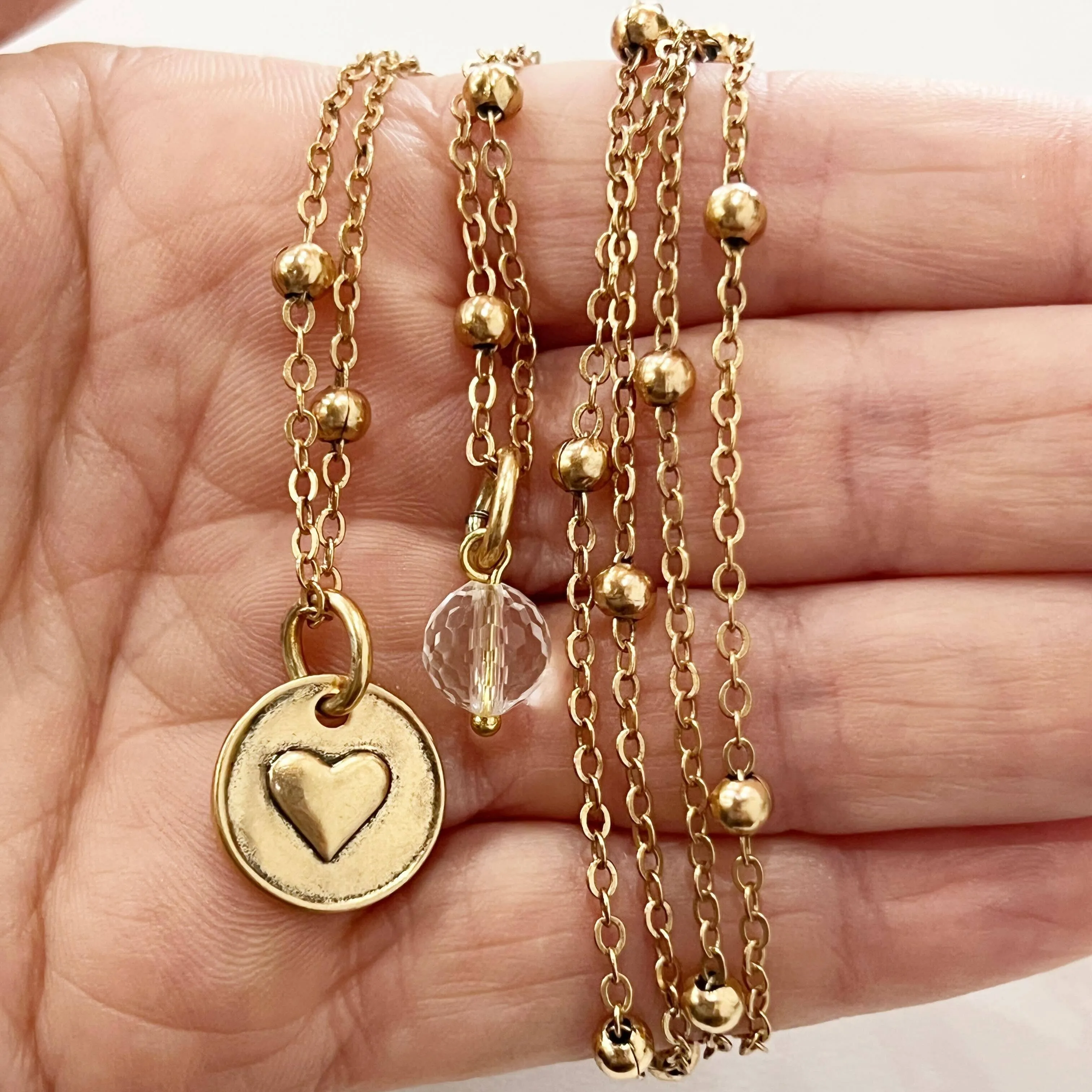 I AM ENOUGH | HEART | Dainty