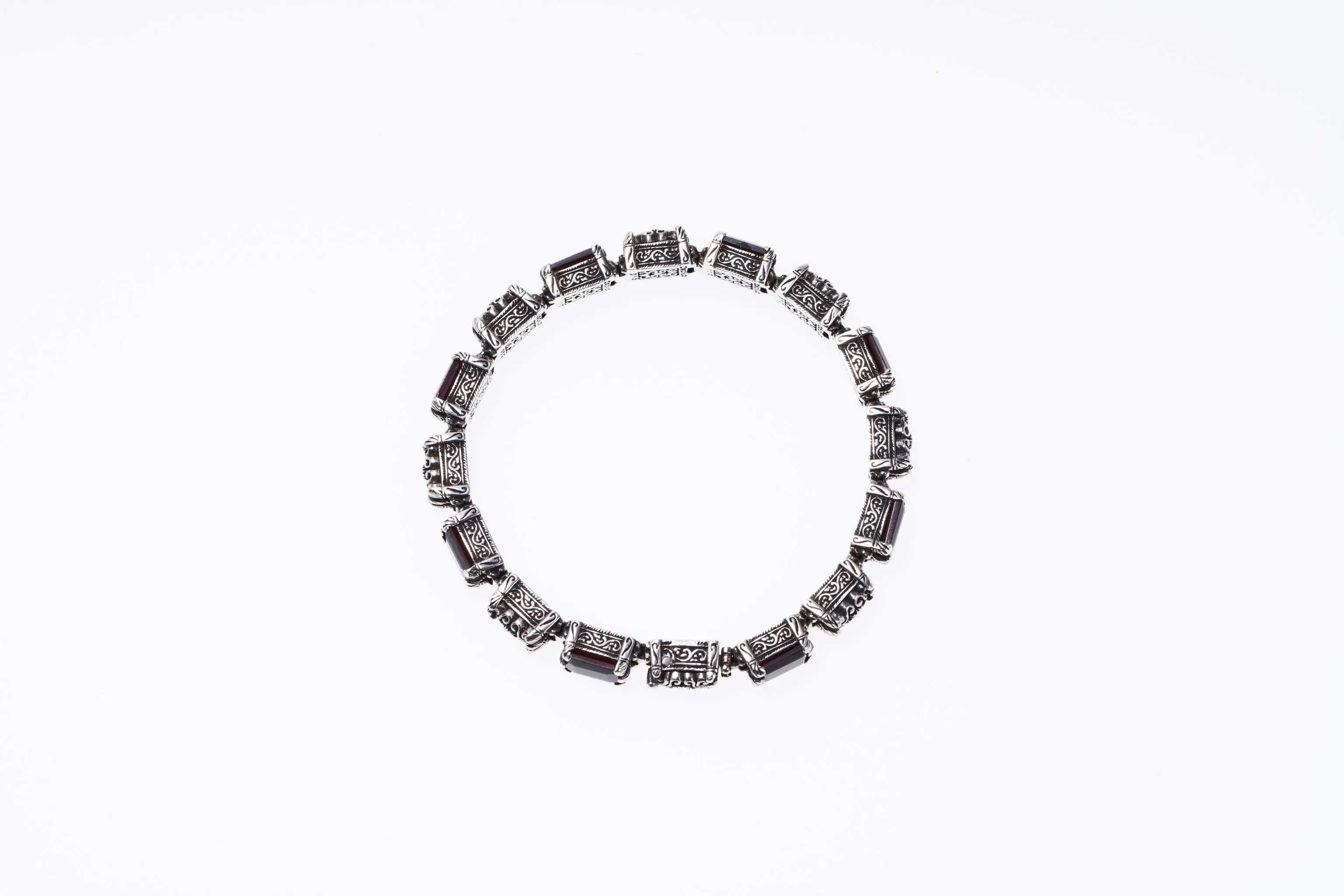 Islamic Bracelet : L (Garnet / 18.5cm)