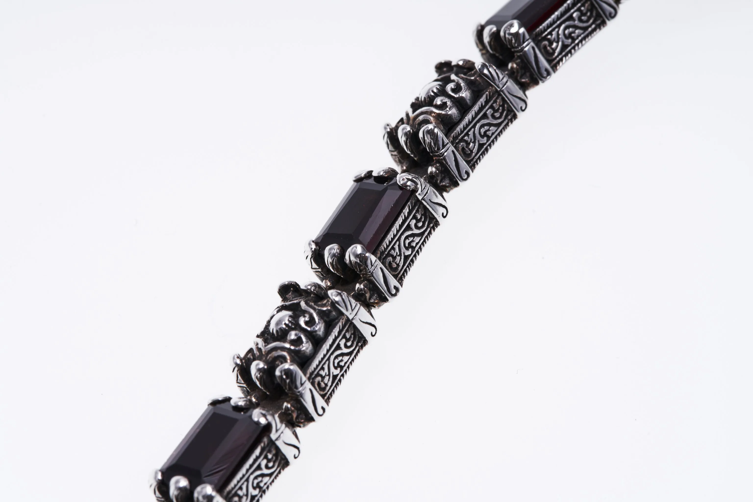 Islamic Bracelet : L (Garnet / 18.5cm)