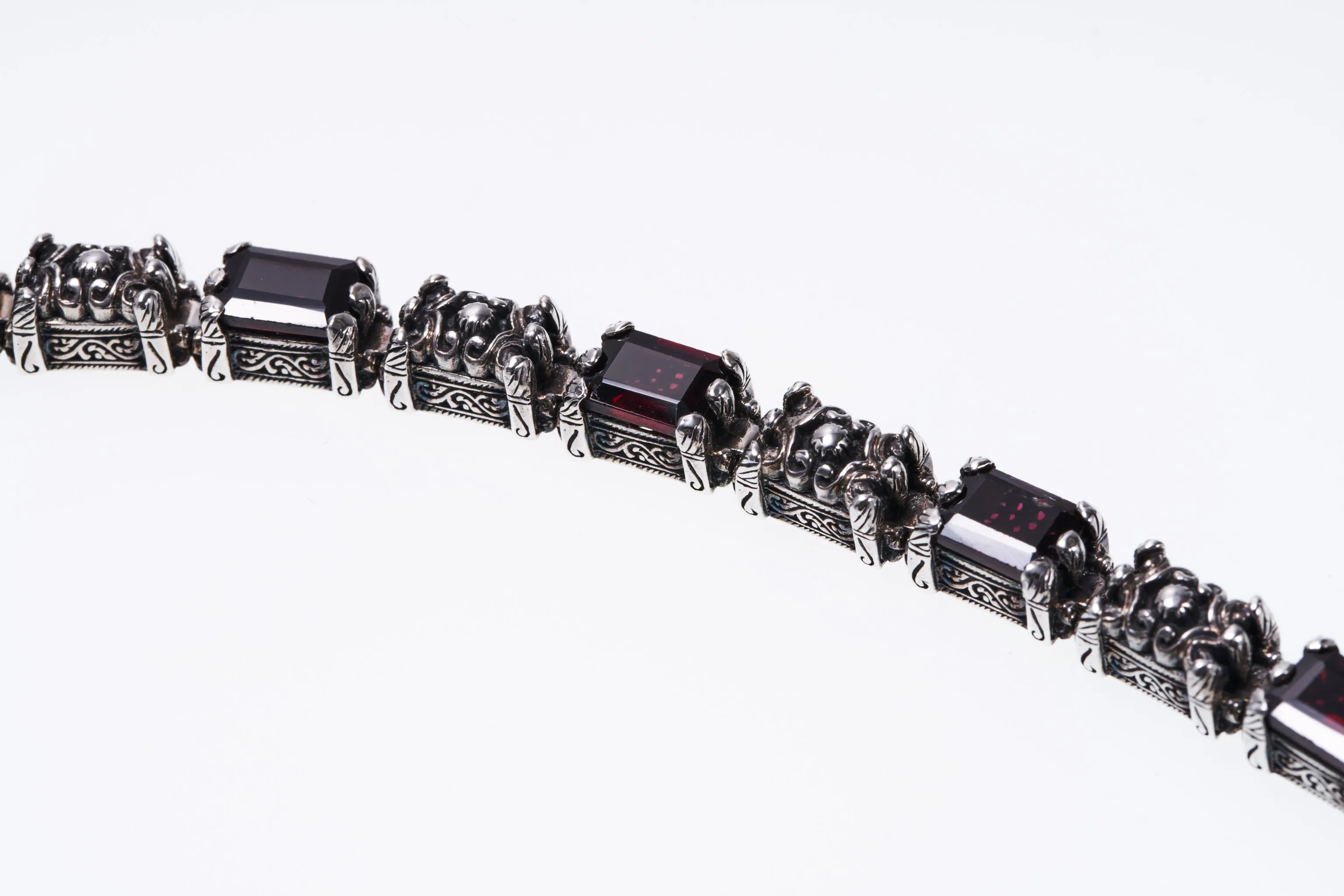 Islamic Bracelet : L (Garnet / 18.5cm)