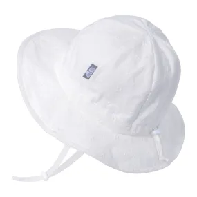 Jan & Jul Cotton Sun Hat - White Eyelet