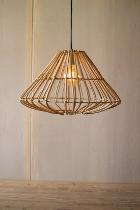 Kalalou Cane Pendant Light - Triangle