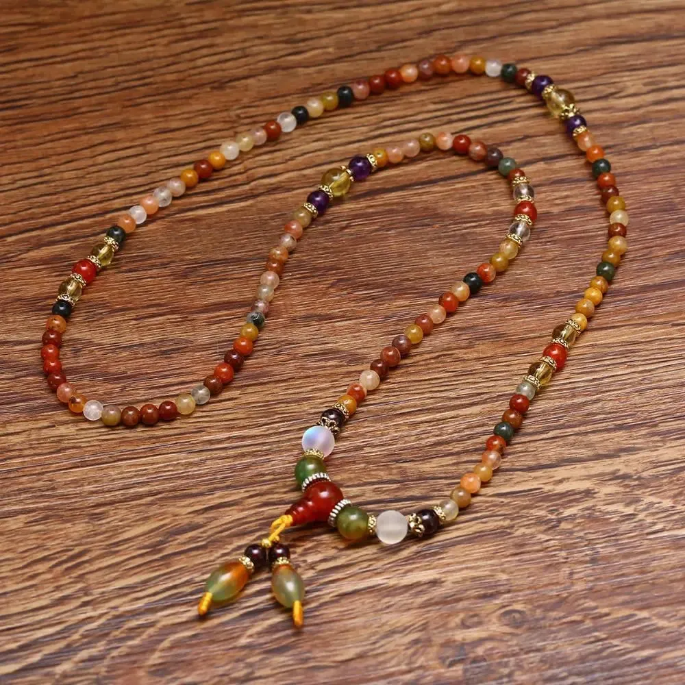 Kaleidoscope High Vibration Quartz Mala