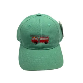 Kid's Needlepoint Hat - Fire Truck