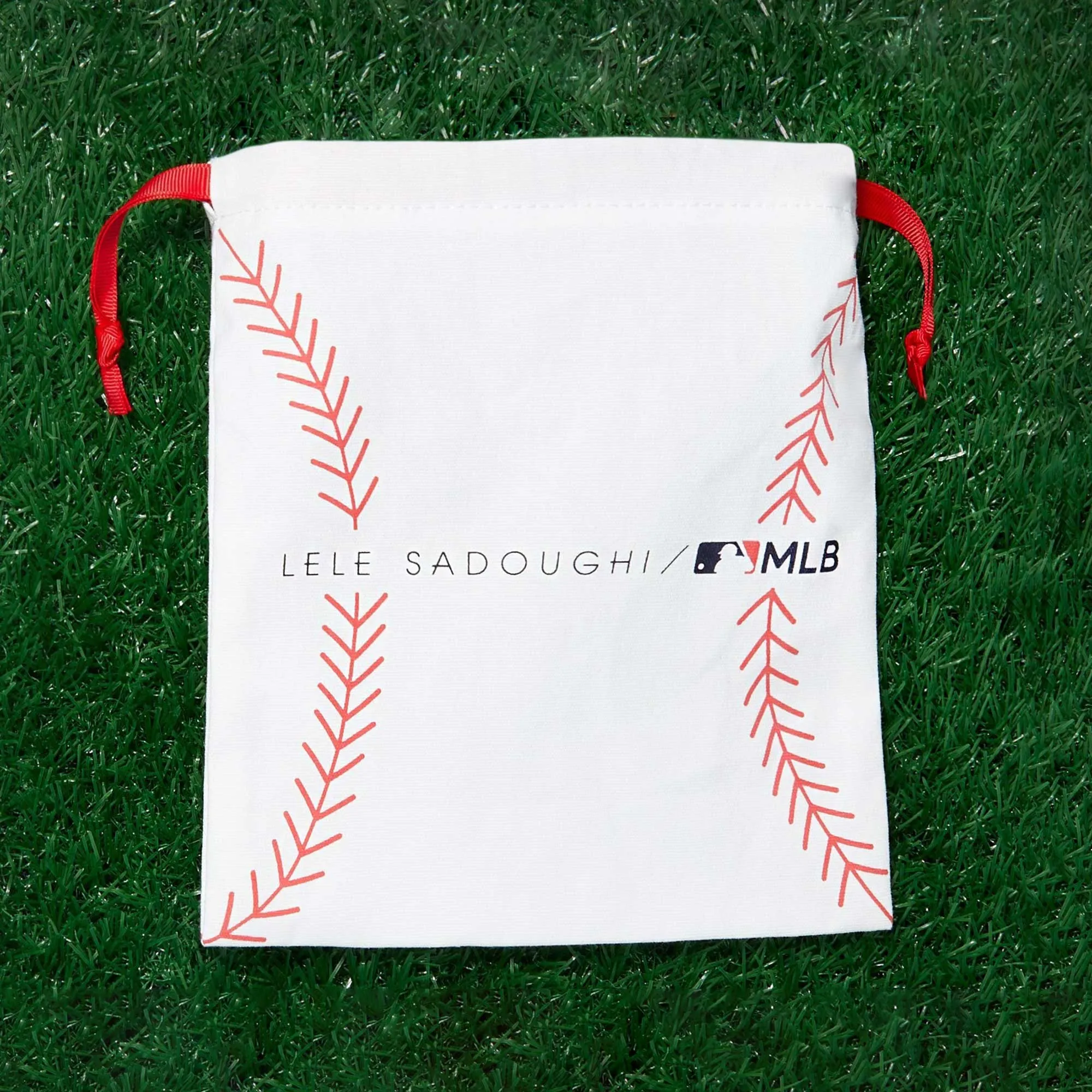 LA DODGERS LELE SADOUGHI / MLB IVORY BOW BARRETTE
