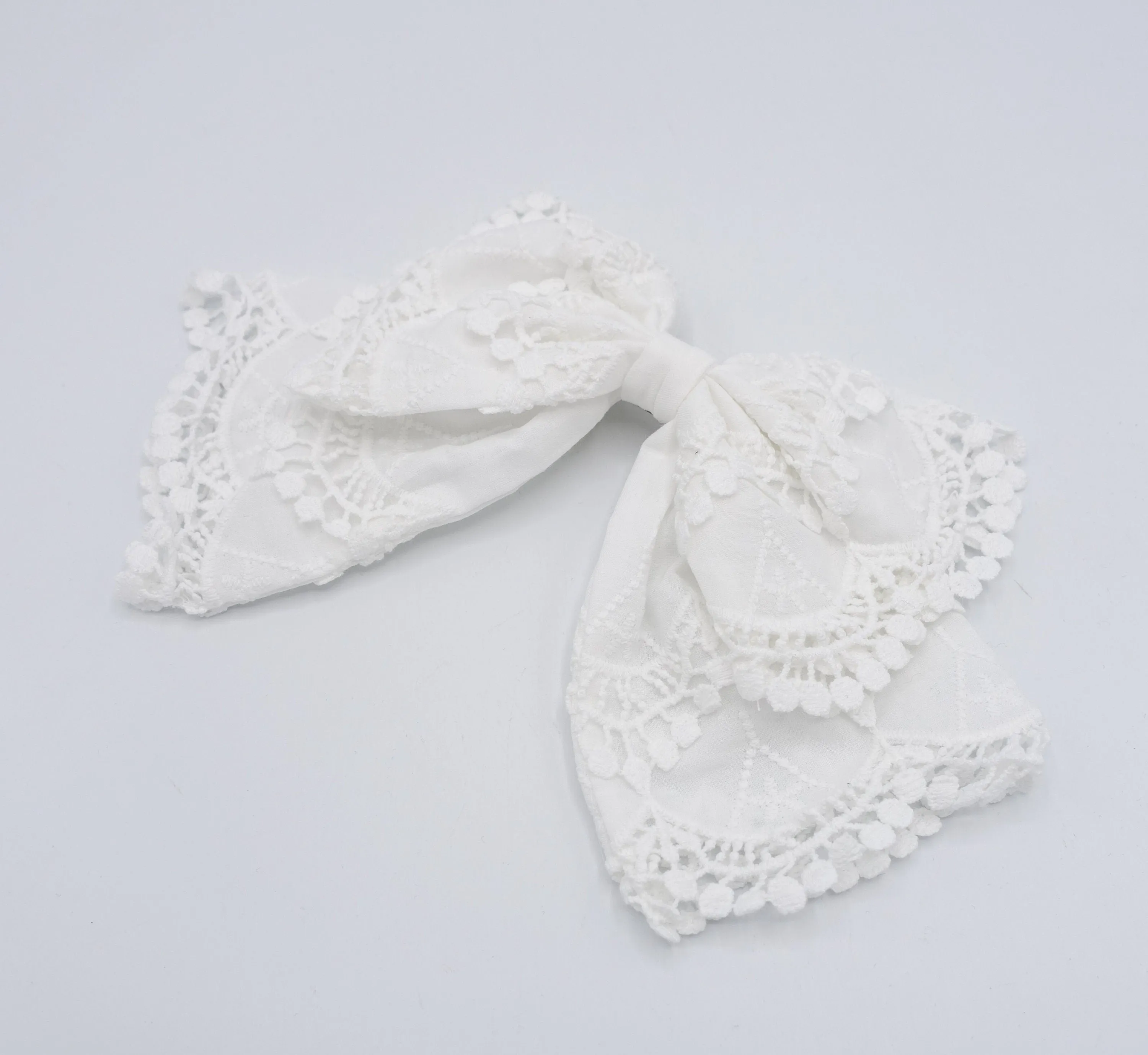lace hair bow for women