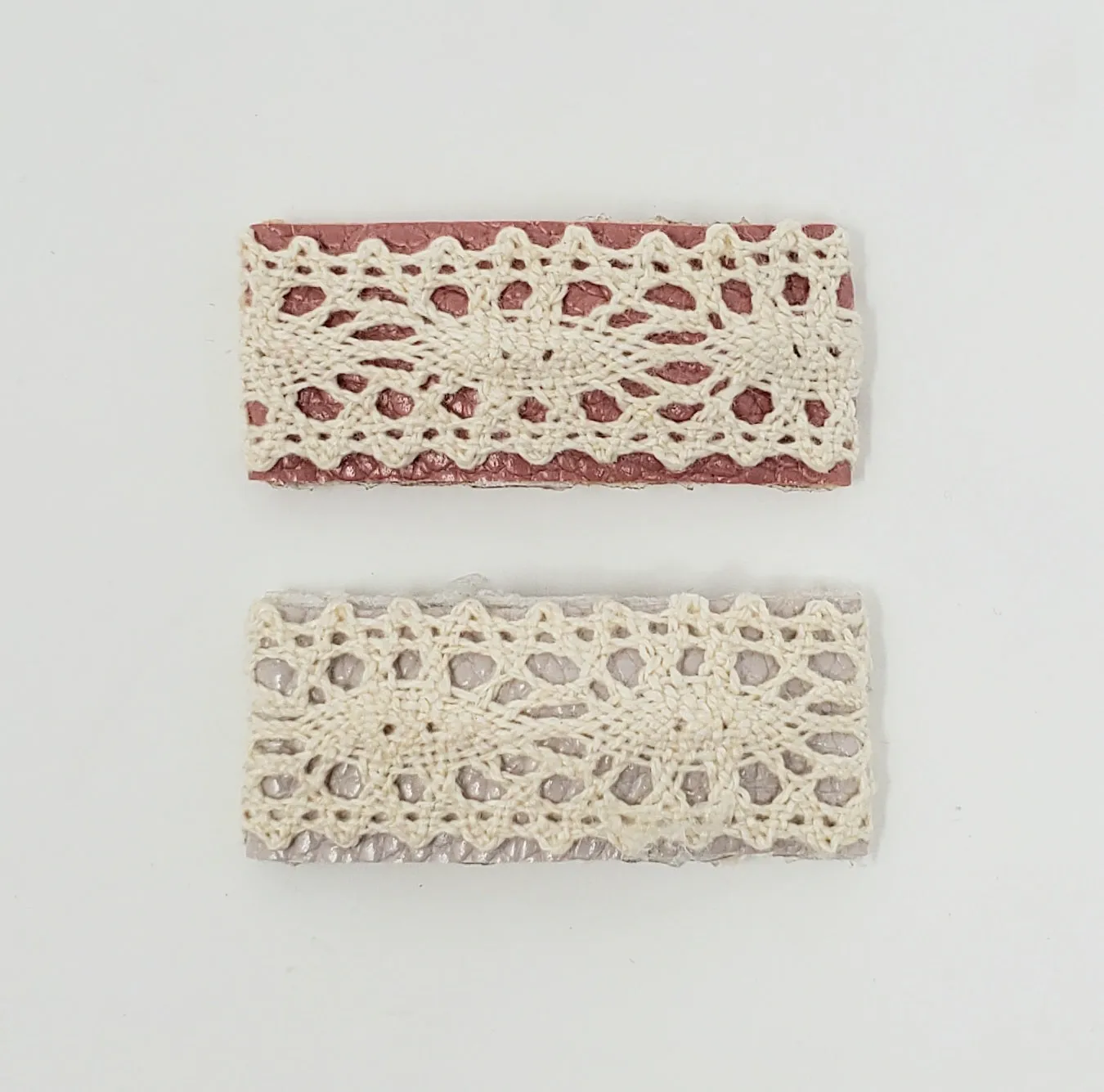 Lace snap clip set