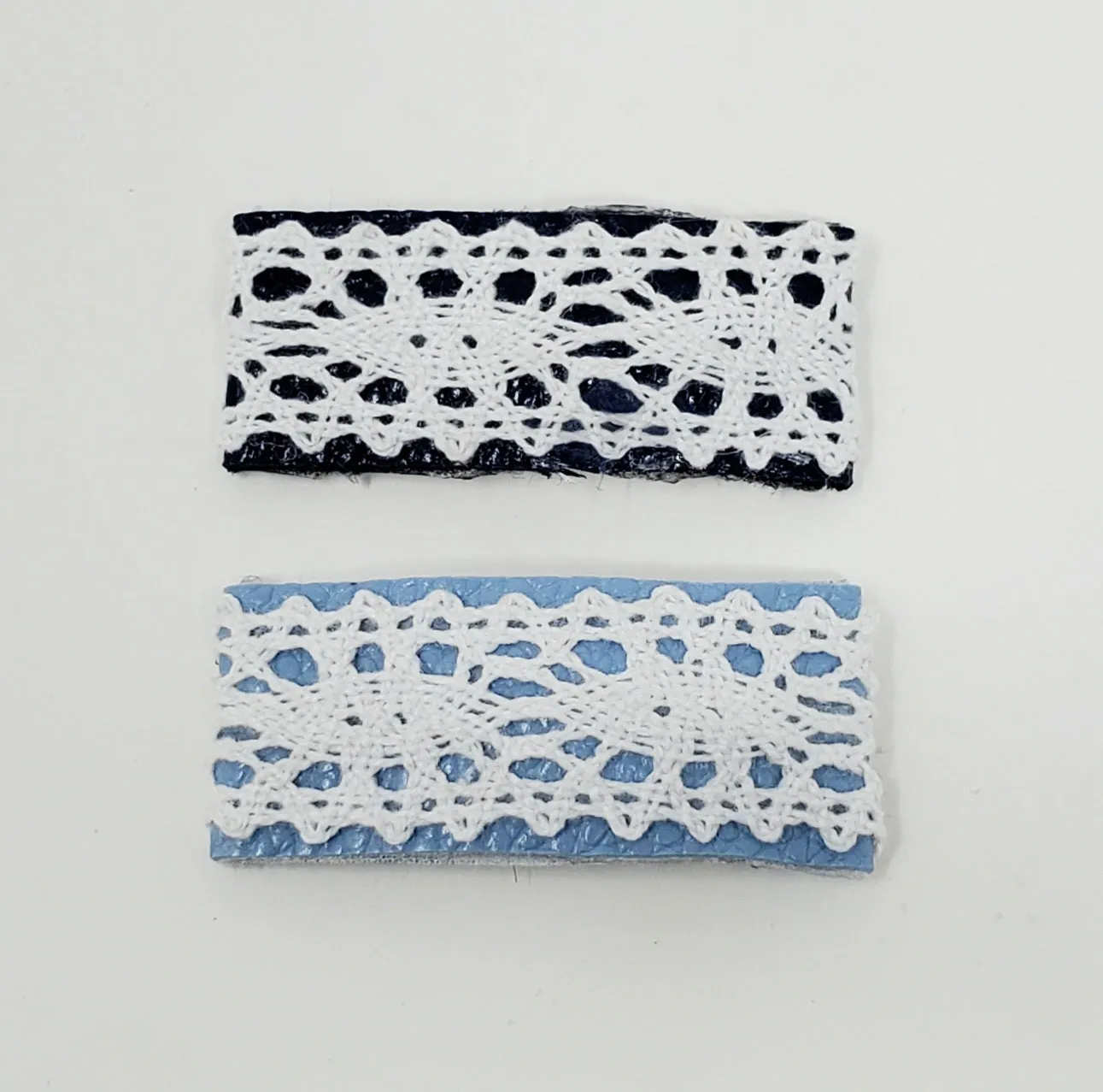 Lace snap clip set