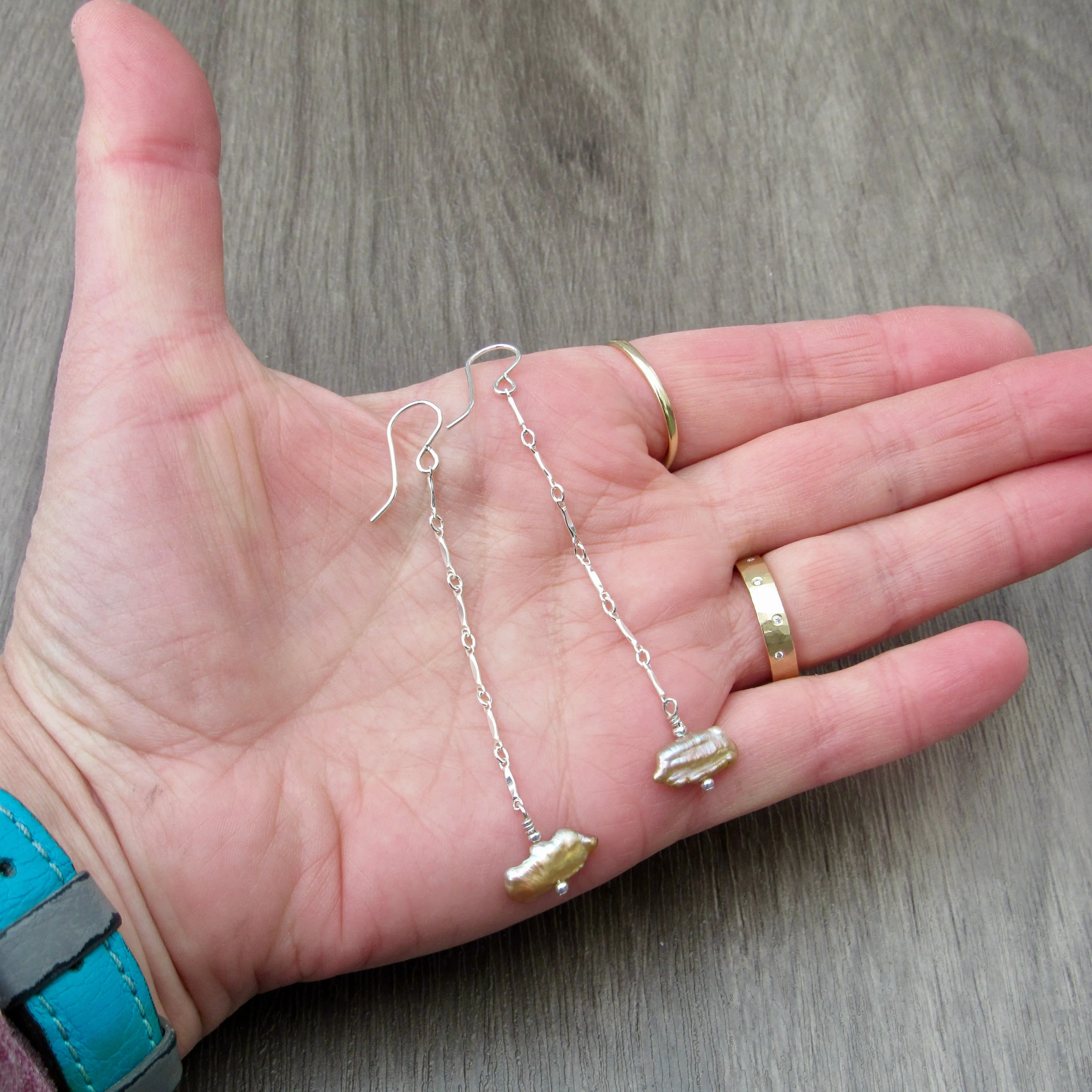 Long Chain Earrings