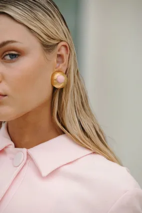 Lucia Pink Coral Earrings
