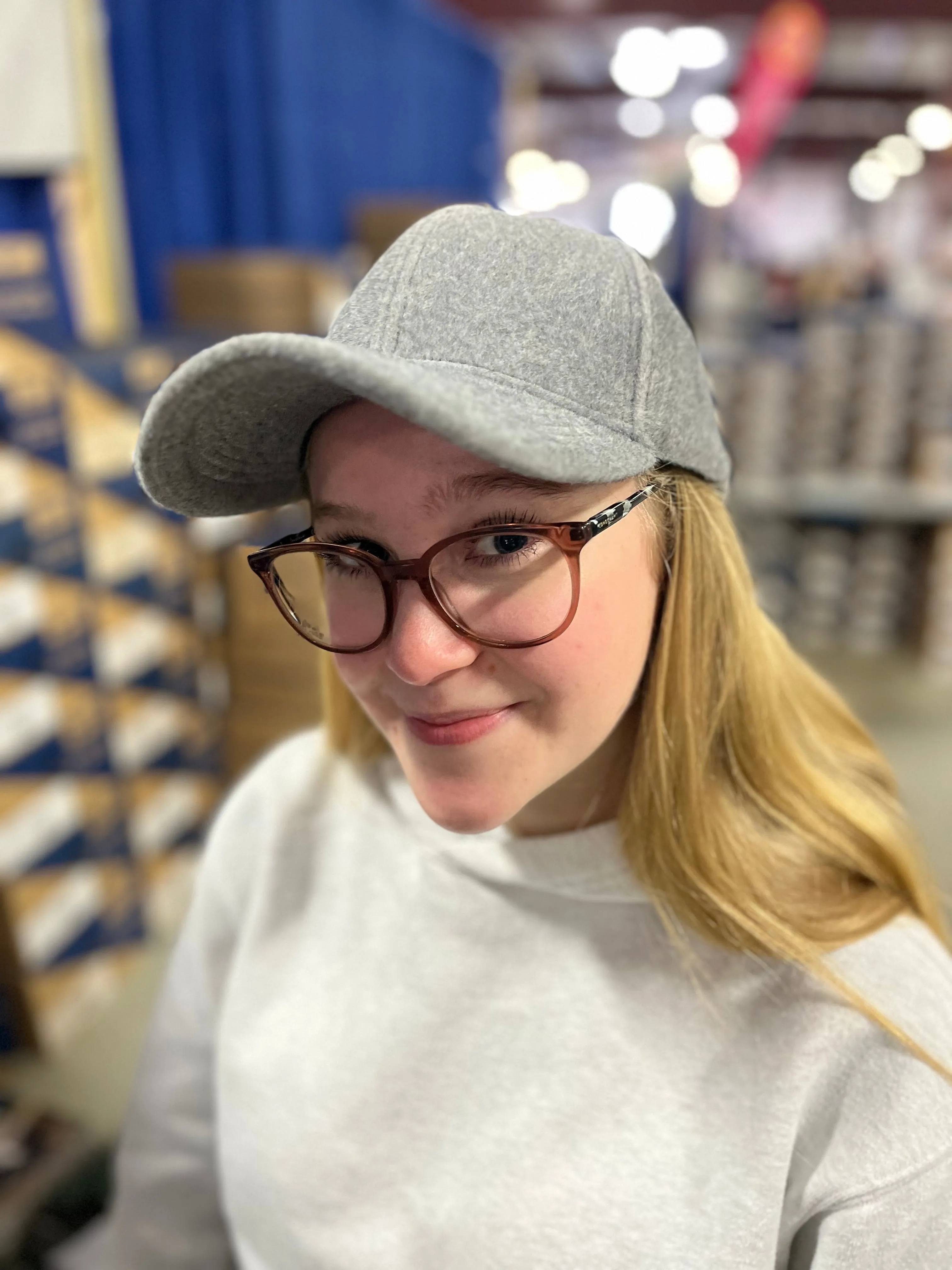 Lyla & Luxe Baseball Fuzzy Hat