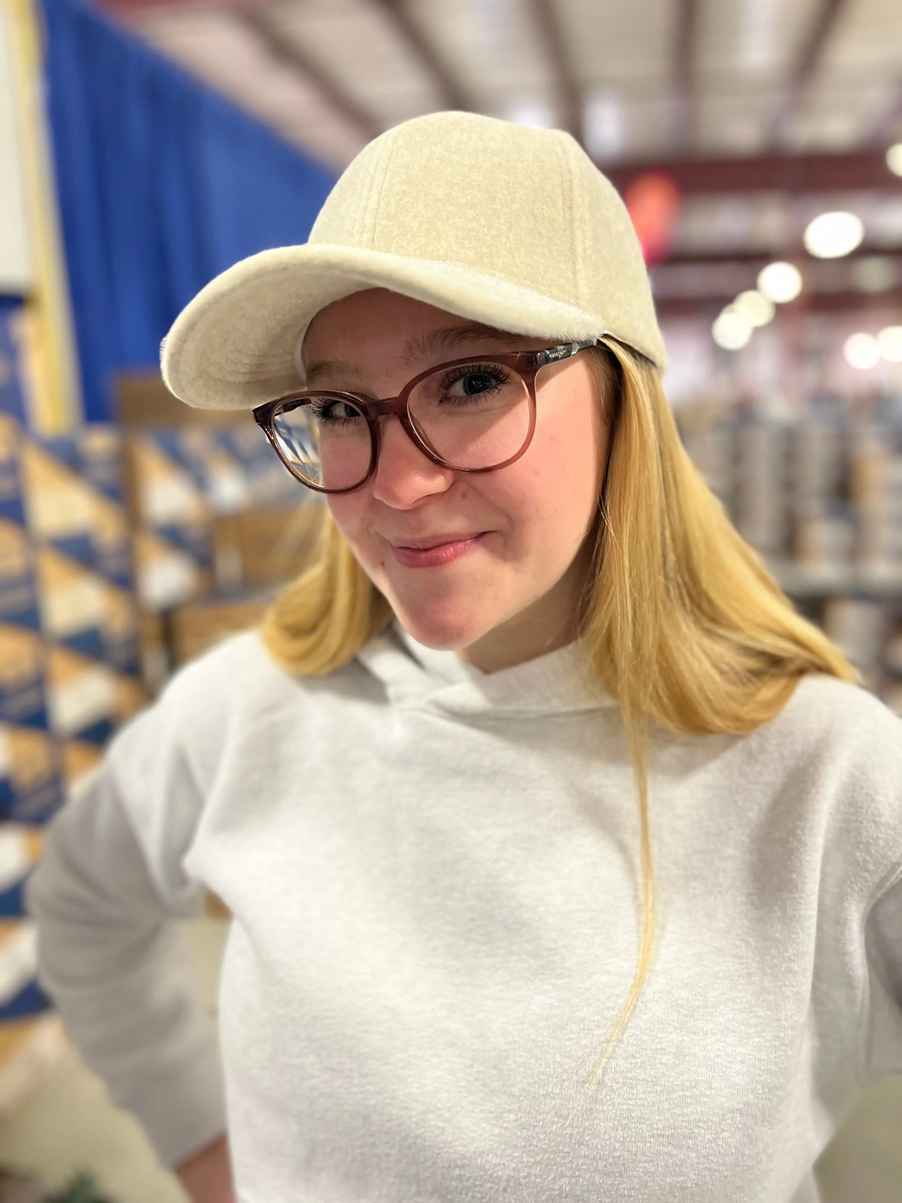 Lyla & Luxe Baseball Fuzzy Hat