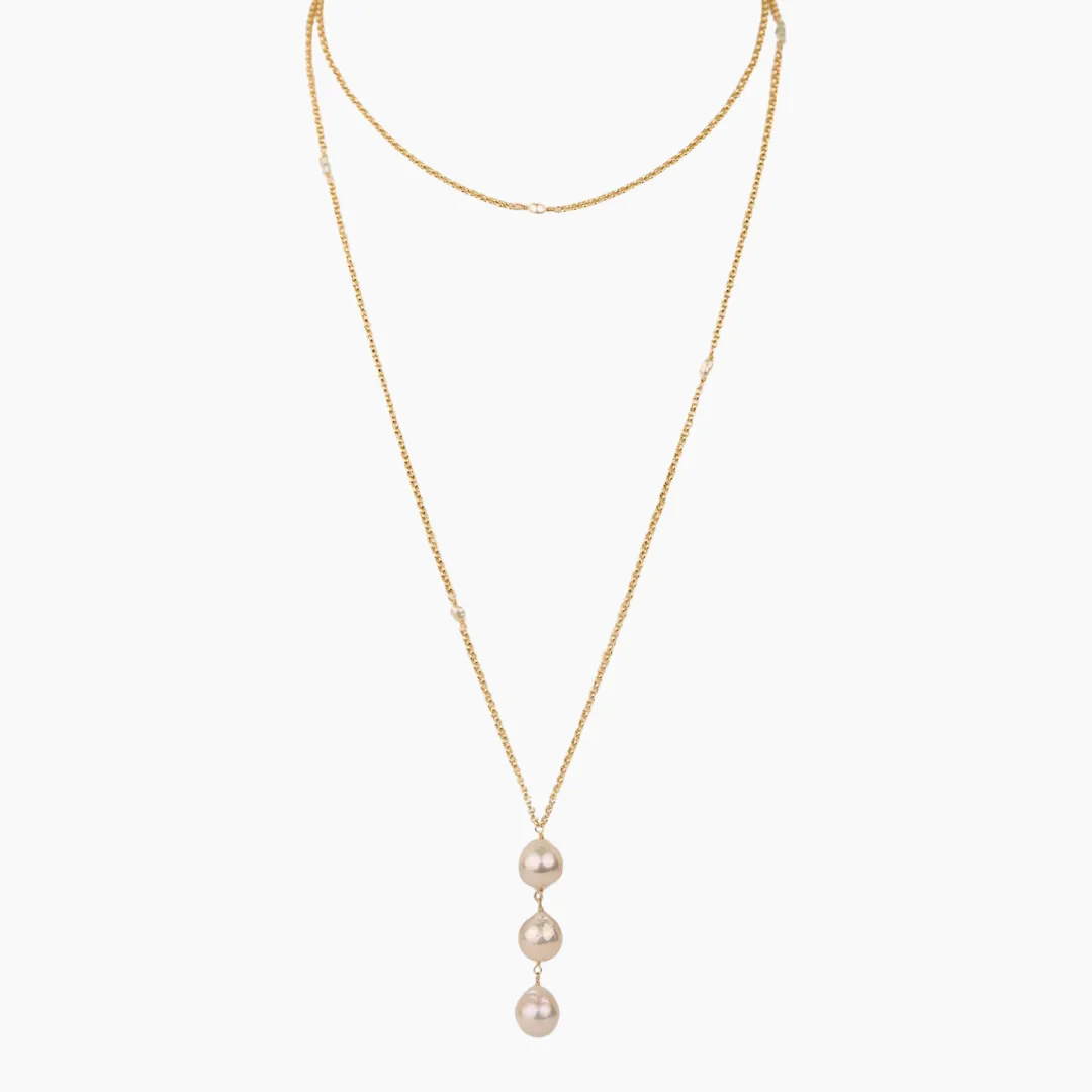 Marquesas White Pearl Necklace