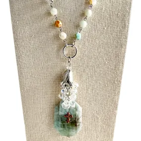 Meet Me in Paris Long Beaded Bauble Necklace