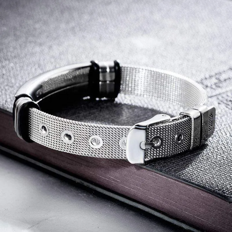 Men's Cross Bracelet <br> Christ
