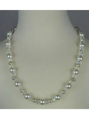 ML Kids Pearl and Bead Necklace   More Options