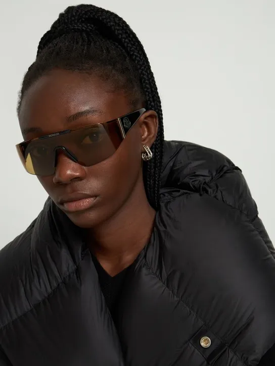 Moncler   Ombrate mask metal sunglasses 