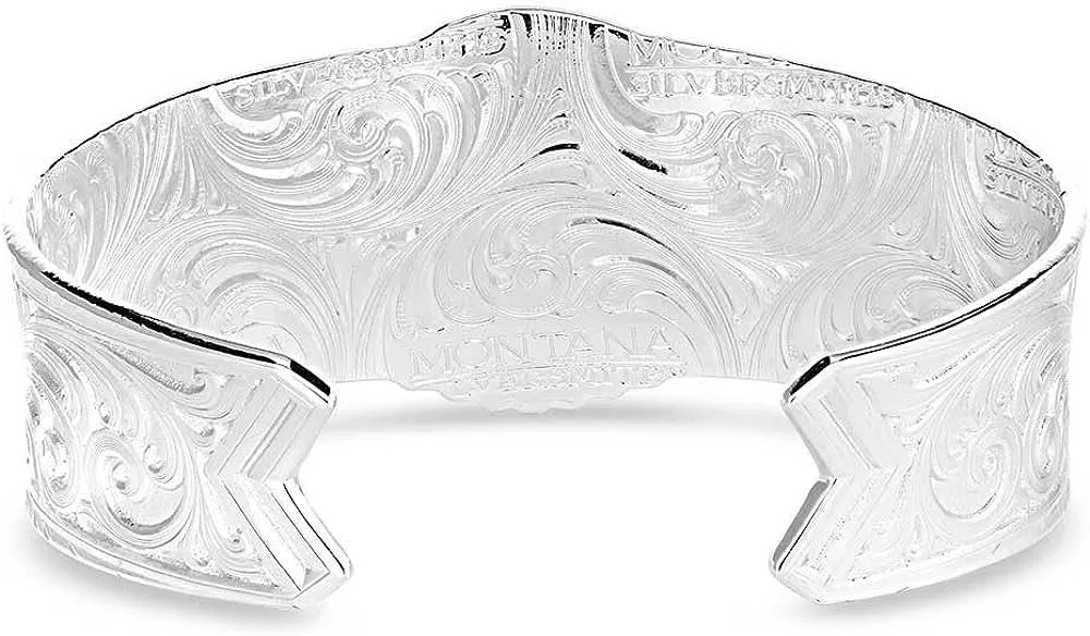 Montana Silversmiths Western Lifestyle Turquoise Cuff Bracelet (Spirit of the Thunderbird)