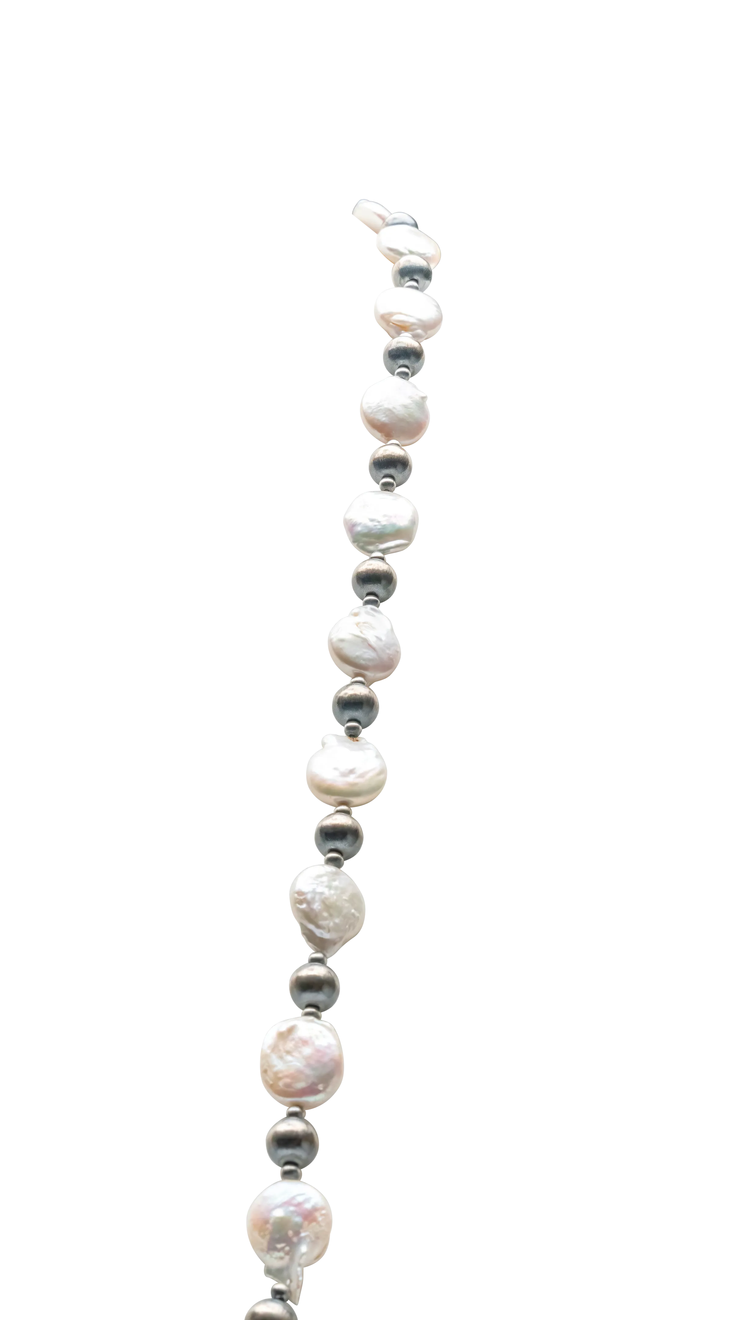 Mother of Pearl & Navajo Pearl Necklace | Artisan Handmade