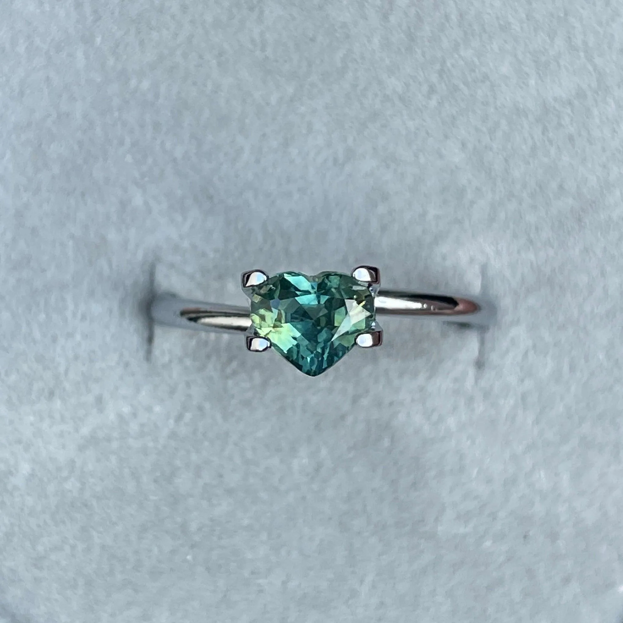 Natural heated Madagascar Green Sapphire 1.07 carats
