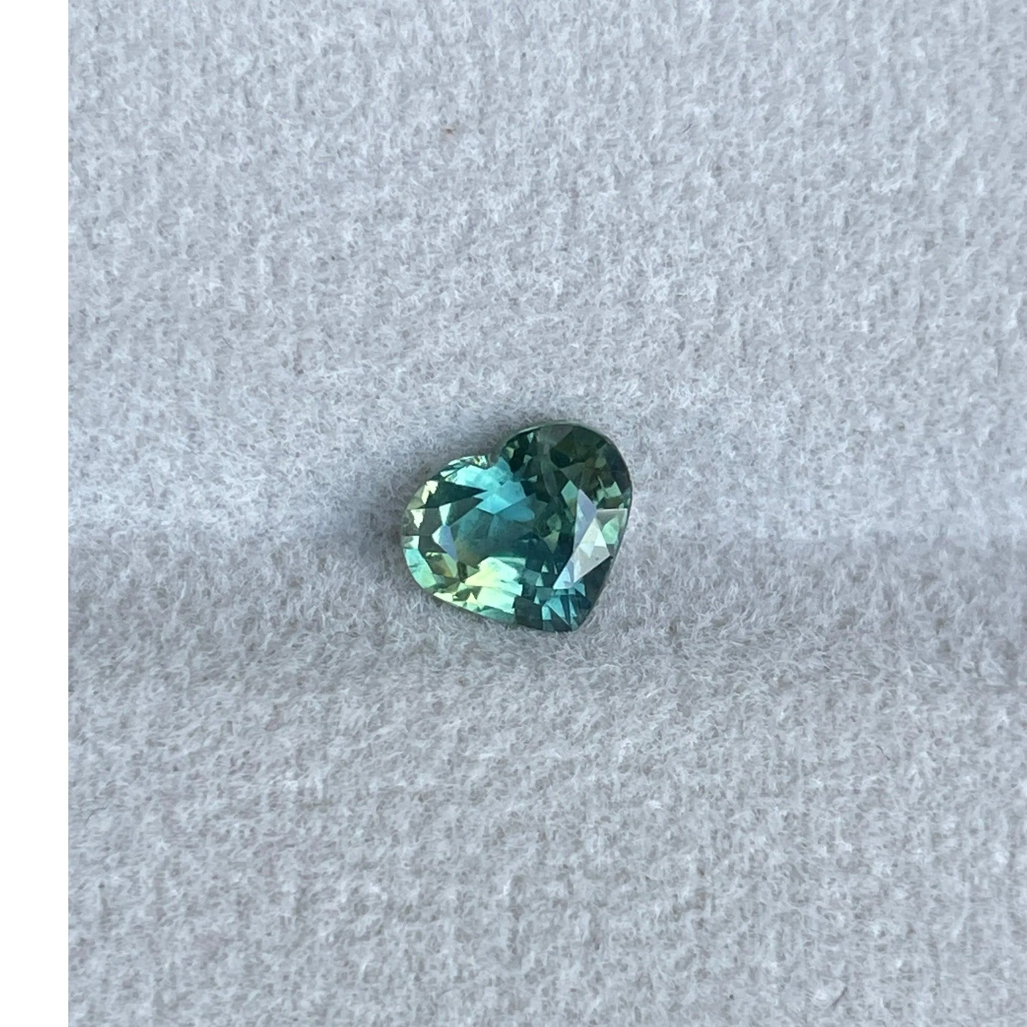 Natural heated Madagascar Green Sapphire 1.07 carats