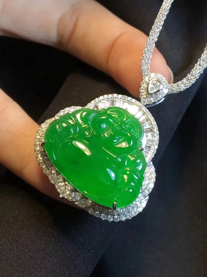 Natural Jade Pendant Jadeite Pendant NPT059