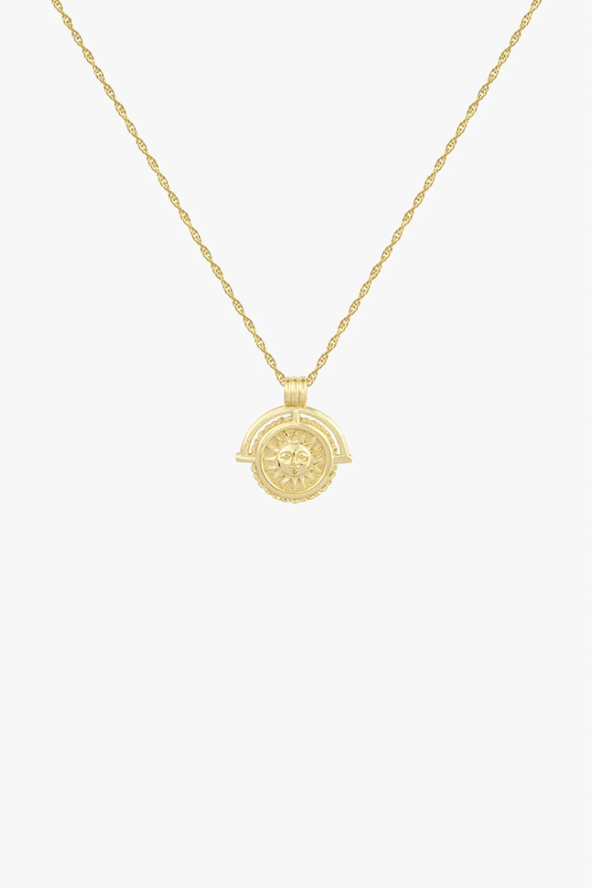 Nightfall necklace gold plated