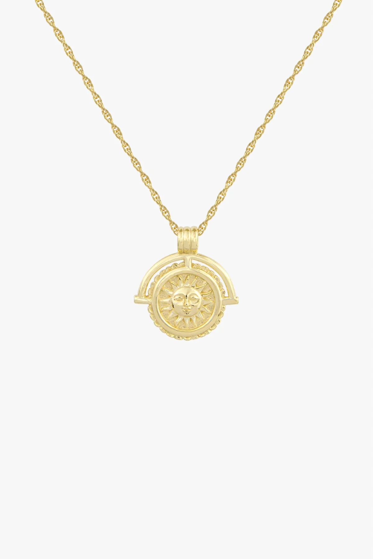 Nightfall necklace gold plated