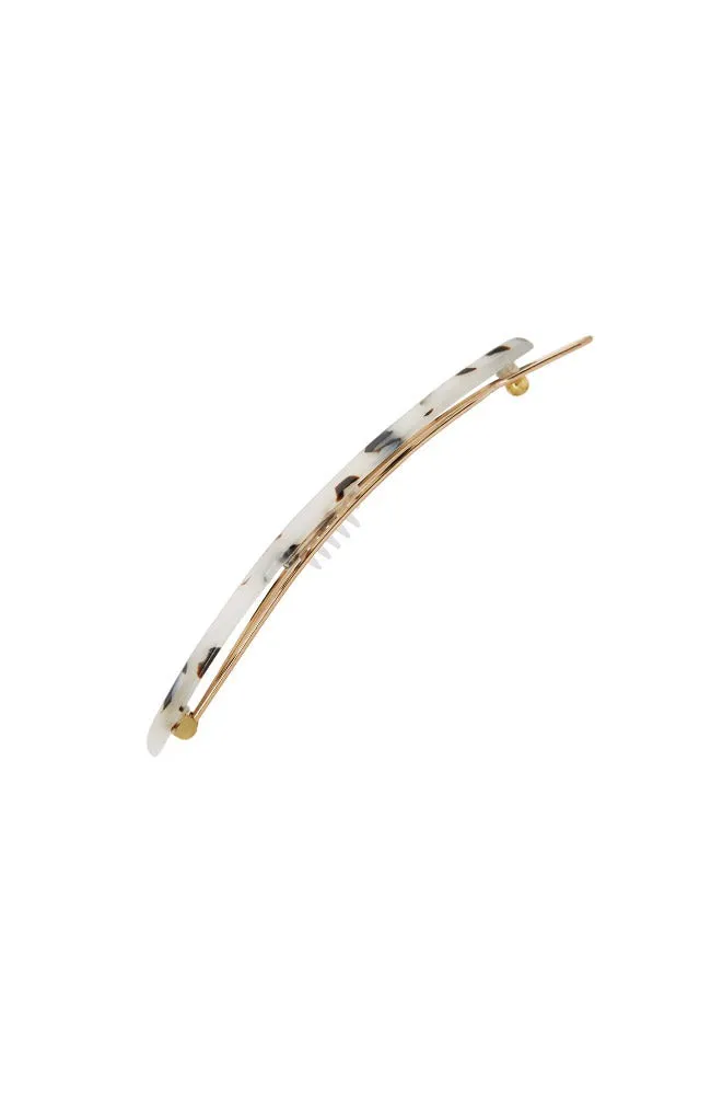 Oblong Tige Boule Barrette - Spot