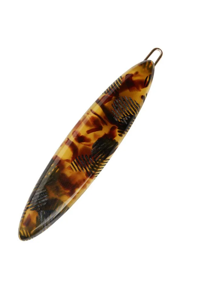 Oblong Tige Boule Barrette - Spot