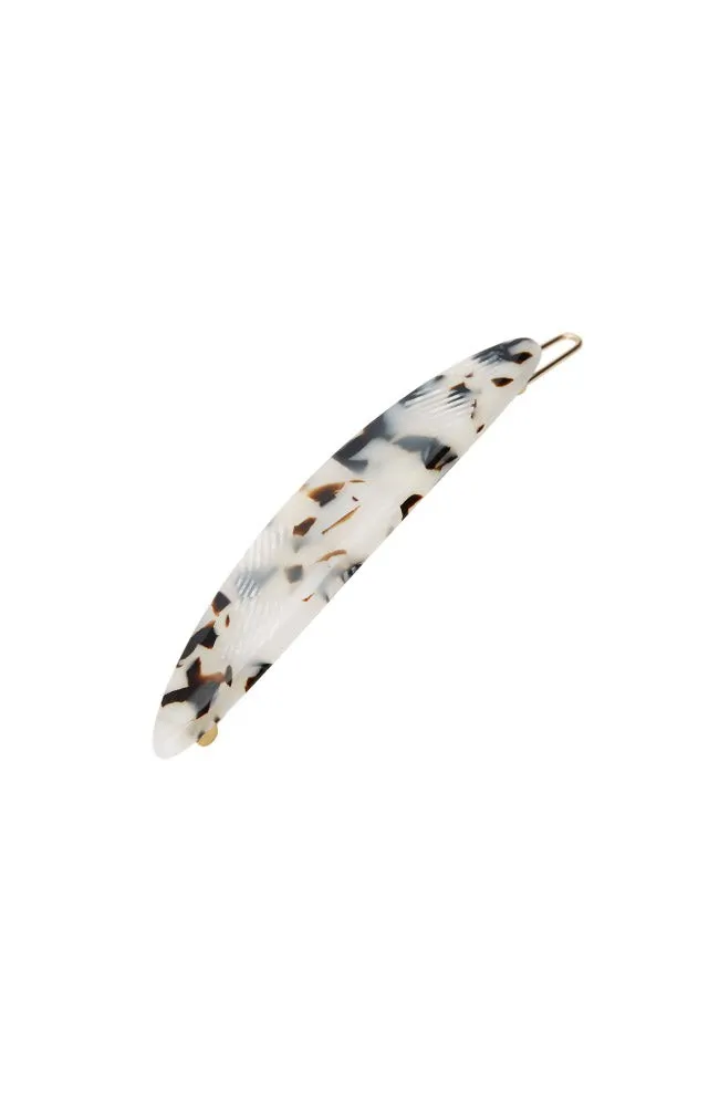 Oblong Tige Boule Barrette - Spot