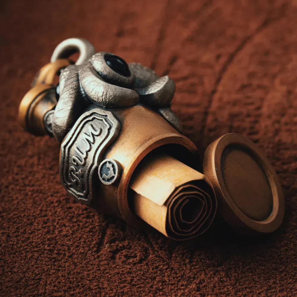 Octopus Capsule Pendant