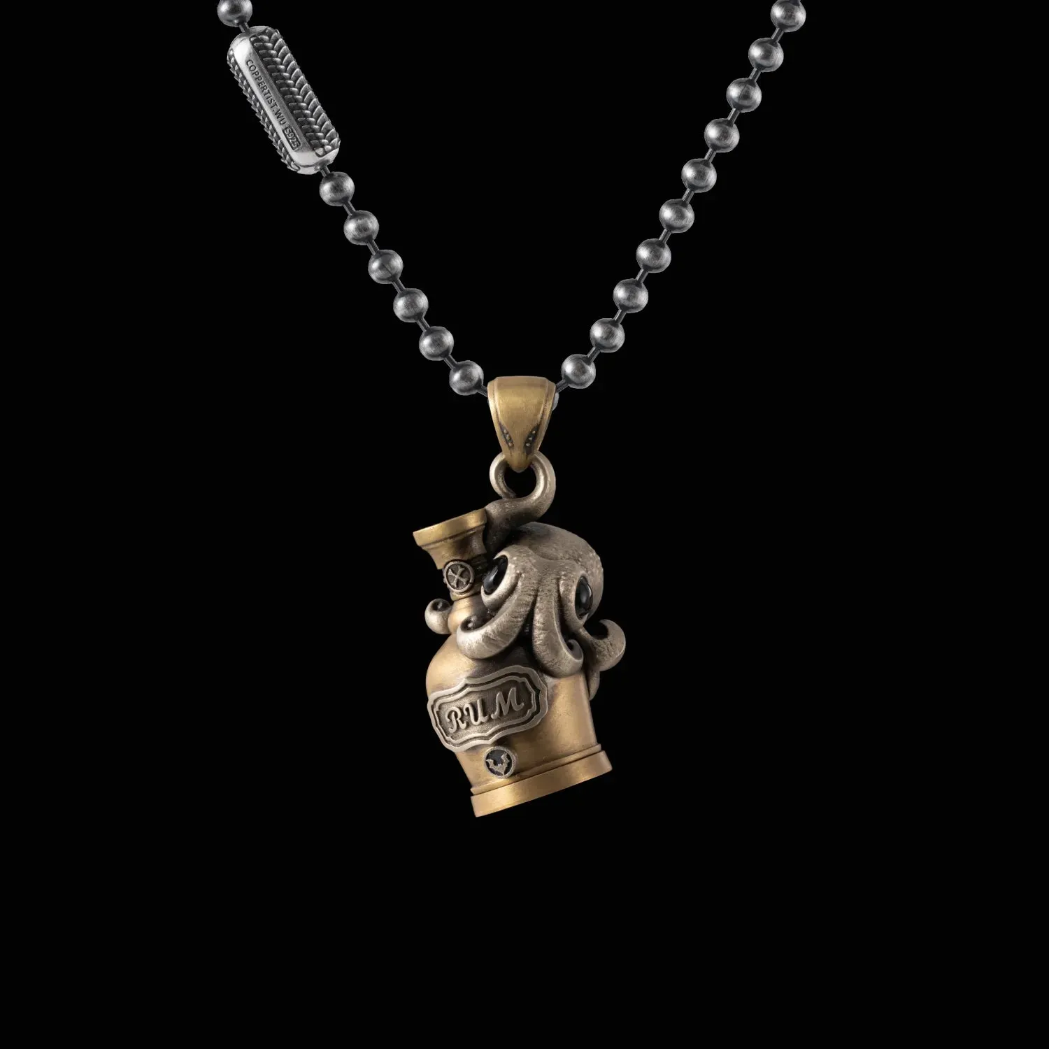 Octopus Capsule Pendant