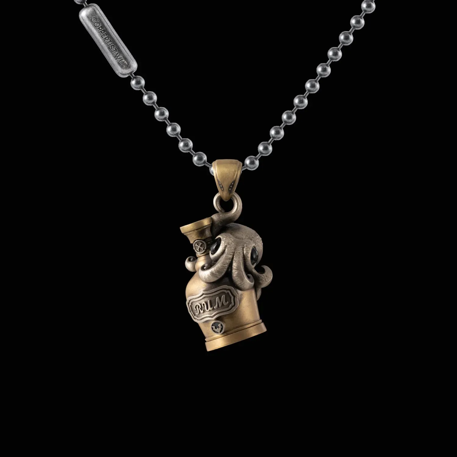 Octopus Capsule Pendant