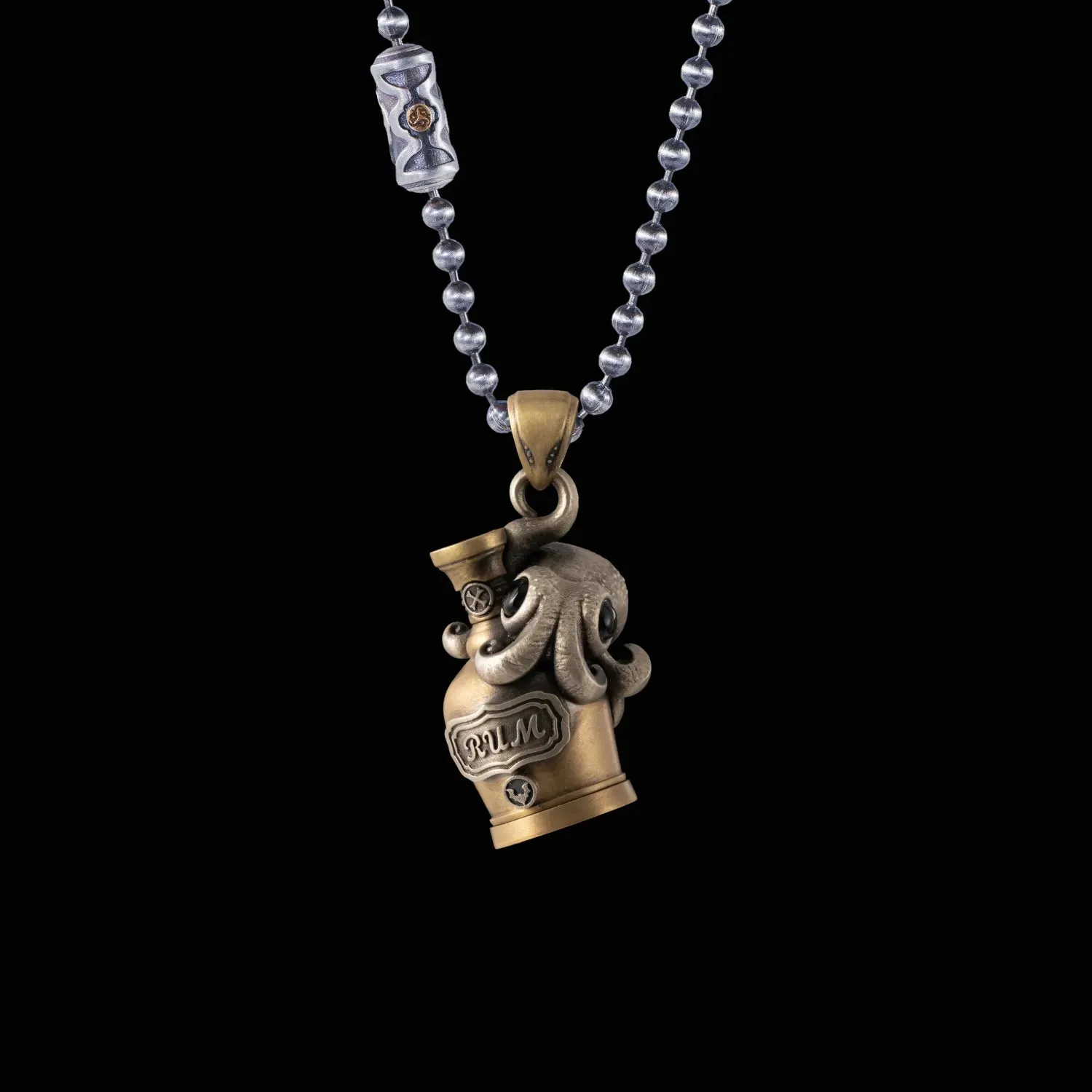 Octopus Capsule Pendant